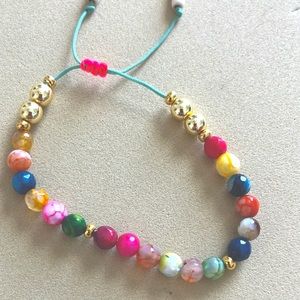 Agata ajustable bracelet